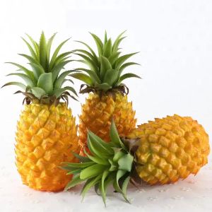 Decorazione Display Artificiale Ananas Modello di Frutta Alta Simulazione Pografia Falsa Puntelli Ornamento Regalo per Feste