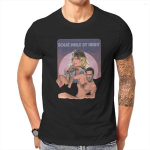 Męskie koszule mężczyźni bez tytułu anime z 1980 roku zabawny graficzny klasyczny koszulka