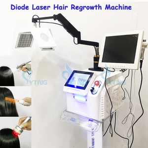 Anti-Haarausfall-Schönheitsmaschine Spa Verwenden Sie Diodenlaser-Haarwachstumstherapie PDT Rotlicht-Hautverjüngung
