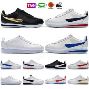 Fashion Classic White Varsity Red Casual Shoes Basic Black Blue Run Chaussures Cortezs Leather Bt QS Outdoor Sneakers Maat 36-47