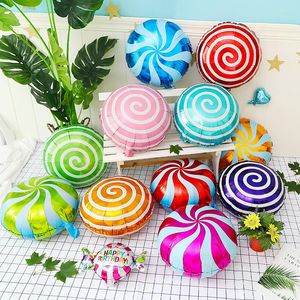 Украшение вечеринки 32 дюйма Donut Globos Foil Digital Balloon Decor Diritled Fruit Fruit мороженое гелиевое игруш