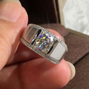 Wedding Rings CAOSHI Low-key Luxury Men Engagement Dazzling Zirconia Accessories For Male Modern Trendy Jewelry Exquisite Gift