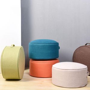 枕40x20cm丸い高強度スポンジシートTatami Removable Washable Office瞑想ヨガマットウォームチェア