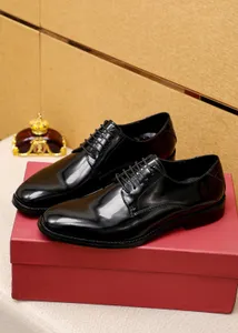 New Style 2023 Men's Brand Dress Shoes أصلية من الجلد غير الرسمي للرجال أعمال الأعمال ذات الدانتيل المتسكع للحفلات الحجم 38-45