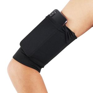 Knäskydd armhylsa utomhus som kör universell mangas para Brazo fodral väska Hight Elastic Breattable Jogging Band mobiltelefon