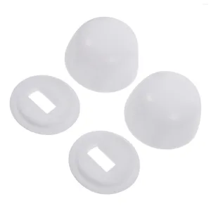 Toilet Seat Covers 3 Pair Accessories Bolts Bath Paper Screw Cleaning Bolt Washers Plastic Bathtub