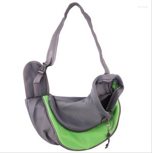 Coprisedili per auto per cani Chihuahua Borsa da viaggio all'aperto Borsa a tracolla Oxford Single Comfort Sling Borsa a tracolla