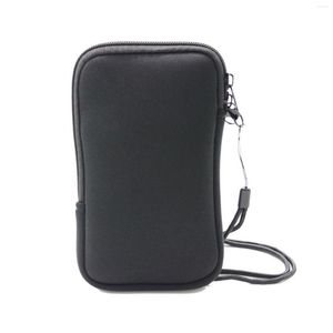 Borse di stoccaggio impermeabile Case di grande capacità di alimentazione Mini Discorso rigido di viaggio per la casa portatile con filo Solid Zipper Closure