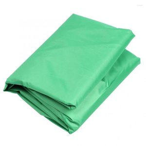 Campas de cadeira 150x150x20cm piscina verde capa de praia de poliéster tafetera impermeável jardim de proteção pátio de jardim pó pó