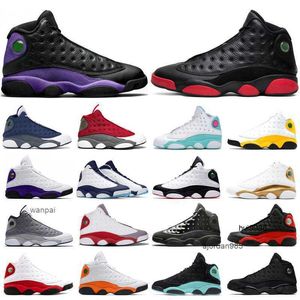 2023 Hotsale 13s Dark Powder Blue Basketballschuhe Jumpman 13 University Gold Red Flint Hyper Royal Black Cat Chicago Herren Trainer Sport JORDON JORDAB