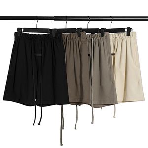Pantanos cortos de moda pantalones el￡sticos de la cintura el￡stica
