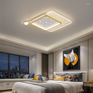 Chandeliers Simple LED Ceiling Lamp Living Room Bedroom Study Modern Creative Chandelier Home Indoor Lighting Decor Lights Fixtures