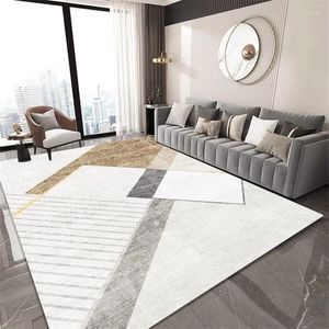 Teppiche im europäischen Stil für Wohnzimmer, geometrisch, abstrakt, große Teppiche, Dekoration, Zuhause, exklusives Design, Luxus-Bodenmatte