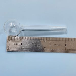 Pinco de queimador de óleo de vidro de 4 polegadas com 4 cm de tigela de bola de cabeça de 3 cm