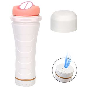 Beauty Items Erotic Vagina Real Pussy sexy Machine y Flashlight Shape Penis Pump Big Male Masturbation Cup Toys For Men Adult Products