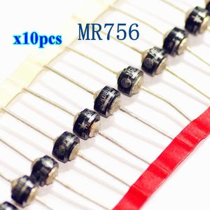 Fast Recovery Rectifier Diode 10 Pieces MR756 MR756G 6A 600V Helt ny