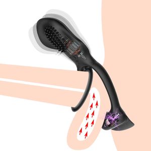 Güzellik ürünleri erkek vibratör erkek prostat masaj silikon gecikme boşalma klitoris stimülatör penis titreşimli yüzük erkekler için seksi oyuncaklar