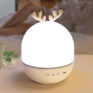 Night Lights Sleeping Light Bedroom Bedside Table Lamp 1W LED Projector Home Decor For Children Baby Gift