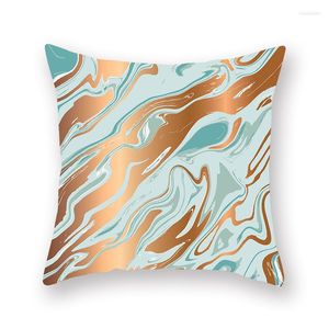 Pillow Marbling Case Waist Home Decoration Cover 45X45 CM Pillowcase For Bedroom Throw