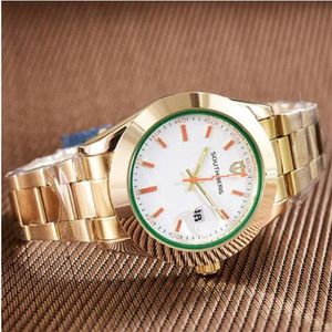 Top Brand Luksus Man Watch Stali Stal Mens Mens Women Sport SPORT WARTWOTY Casual Pocket Watch Man Relogio Femininos Prezent 1272Q