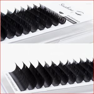 False Eyelashes Seashine Individual Eyelash Extension Mink Lashes Tray Lash Extensions Silk Fluffy