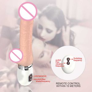 Skönhetsartiklar dildo vibrator automatisk g plats med sugkopp sexig leksak för kvinnor handfri rolig anal orgasm 40#