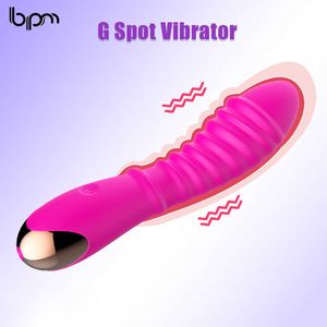 Articoli di bellezza bpm 20 Velocità G-Spot Dildo Vibratori Massaggiatore per donne Vibrador impermeabile Clitoride Masturbatore femminile Giocattoli sexy Donna