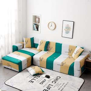 Stol täcker stretch elastisk soffa skydd för vardagsrum slipcovers sektionsloveat l form soffacover möbler