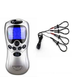 BDSM Adult Toys Electric Shock Penis Ring KitsElectro Stimulator CockRing Steel Ball Penis Header Massage Male Masturbator