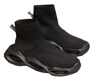 Stivaletti con calzino ritagliato da donna Designer Uomo con plateau basso Scarpe leggere e traspiranti Scarpe in pelle ammortizzanti Spazio Scarpe da ginnastica impermeabili in pelle morbida con scatola misura 35-46