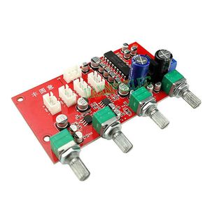 NE5532 Stereo Audio Signal Mixer 4-v￤gs ing￥ng 1-v￤gsblandning med JRC2150 BBE Sound Processor