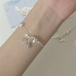 リンクブレスレット幾何学的なクリエイティブブレスレットファッションニッチデザイン女性のためのYugui Dog Temperament Wedding Party Jewelry Gift 2022