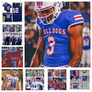 Cecil Singleton Jr. Louisiana Tech Bulldogs Fußballtrikot Joshua Mote Jacob Barnes DJ Jackson Griffin Hebert Tristan Allen Isaac Ellis Louisiana Tech Trikot