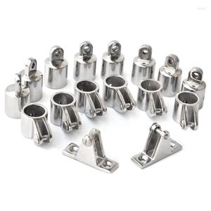 All Terrain Wheels Boat Accessories Marine 316 Stainless Steel 4-Bow Bimini Top Fittings Hardware Set Yacht
