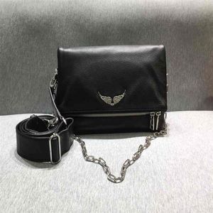 Вечерняя сумка кошелек ZV Wing Double Designer Clutch Cowhide плеч