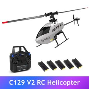 A8 2.4 جيجا هرتز RC Helicopter 6 Channel Pro Aircraft Simulators مجداف واحد بدون هدية Ailerons Aircote Boy Gift