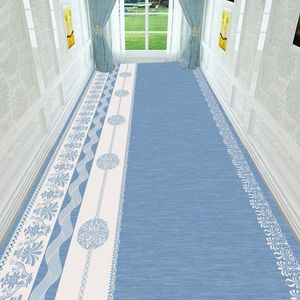 Carpets Modern Long Corridor Carpet For Hallway Living Room Decoration Household Anti-skid Mat Stair El Lobby Area Rug Customizable