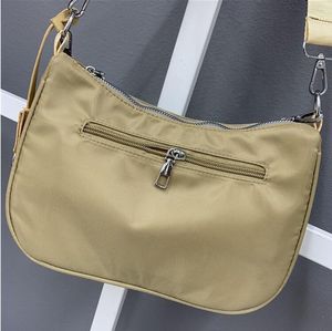 Luxury designer handbag nylon messenger bag classic three-piece suit ladies underarm shoulder wallet fashion retro star 00860