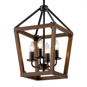 Chandeliers American Rustic Ceiling Chandelier Living Dining Room Bedroom Kitchen Pendant Lamps Indoor Home Decor Fixture Light