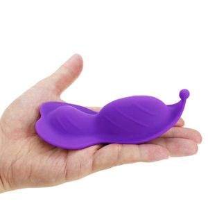 Güzellik Ürünleri Giyilebilir Kelebek Vibratör Bluetooth Uygulamalı Uzaktan Kumanda Kadınlar için Görünmez Panties Klitoris Stimülatörü Seksi Oyuncaklar