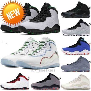 NEW 10s 10 Wings Men Basketball Shoes Chicago Cool Grey Cement Steel Westbrook Mens 9s 9 Wholesale Sneakers Sports Trainers