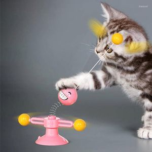 Cat Toys Leaking Ball Self-Playing Tumbler Swing Feeder Cats Stick Kitten Puzzle Interactive Food Leakage Pet Products