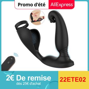 Itens de beleza itens sem fio Vibrador Remoto Remoto Massageador Massageador Testicular Plug Plug Anel Ejacula￧￣o anel Er￳tico adulto sexy brinquedo para homens