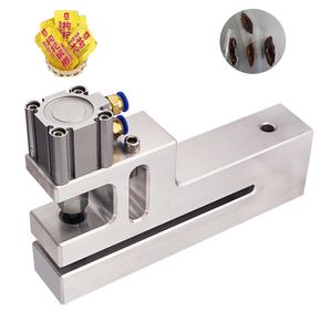 Equipamento industrial longo de tipo longo PneumatictyTye redondo orifício de saco de plástico Punch Machine única Easy Tear Pneumatic Puncher aplicável ao PE PVC etc.