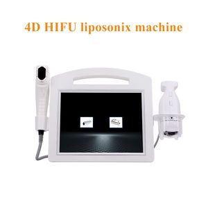 2 I 1 Liposonix Slimming 4D HIFU Face Lift Wrinkle Removal Equipment Liposonic Lose Weight Body Slimming With 10 Patrones