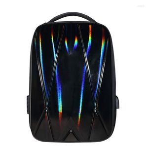 Backpack Brand Business Fashion Hard Shell Large Capacity Multi-functional Anti-splash Bag School Students