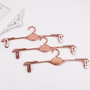 Hangers Rose Golden Plastic Clips Hanger Underwear Brassiere For Bra Pants Lingerie Intimates Apparel Space Saving