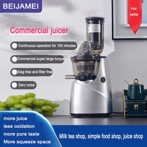 Bred r￤nnare l￥ngsam masticerande juicer kall pressjuice mixer f￶r h￶g n￤rings frukt och gr￶nsaksjuice