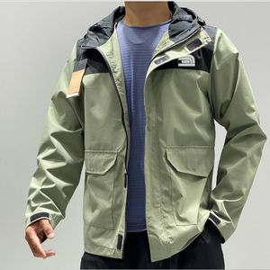 Men Jackets Windbreaker Frühling Herbst Langarm Casual Sport Reißverschluss Außen -Wasserdosigel Herren Frauen Jacken übernommen übernommen