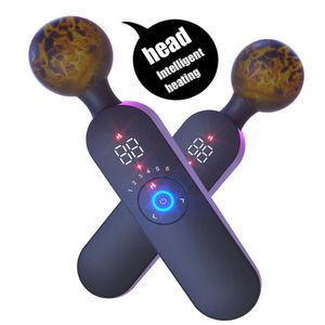 Güzellik Ürünleri Akıllı Isıtma AV Vibratör Dijital Ekran Magic Wand G-Spot Klitoris Stimülatörü 12 Mod 6 Hızlar Kadınlar İçin Seksi Oyuncaklar Japon Oyuncak